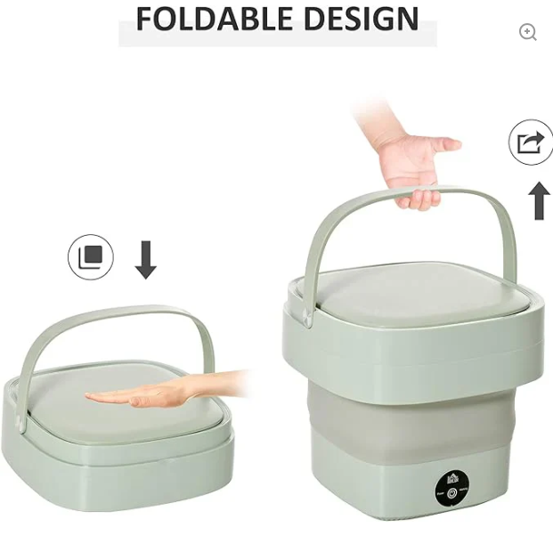 Foldable Mini Laundry Machine