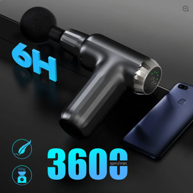 Massage Gun with 4 Heads FH-820