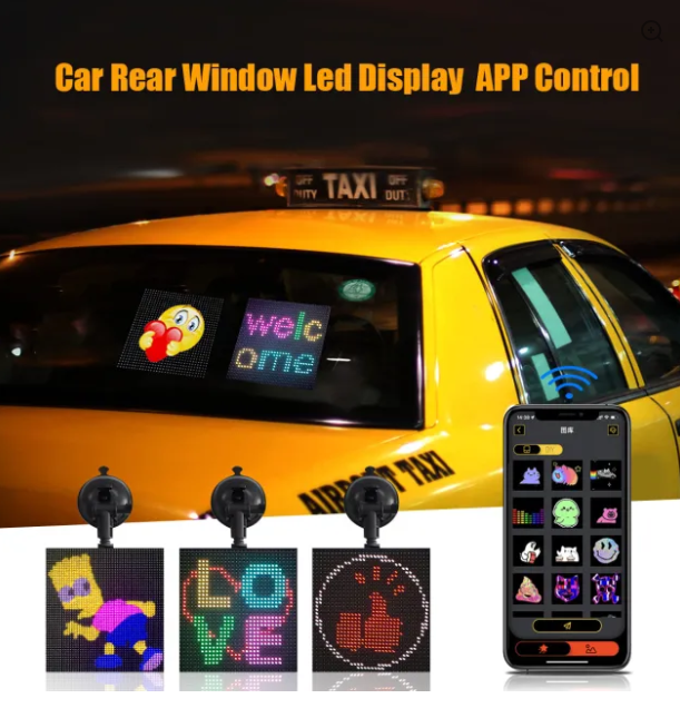 Car Rear Window LED Display